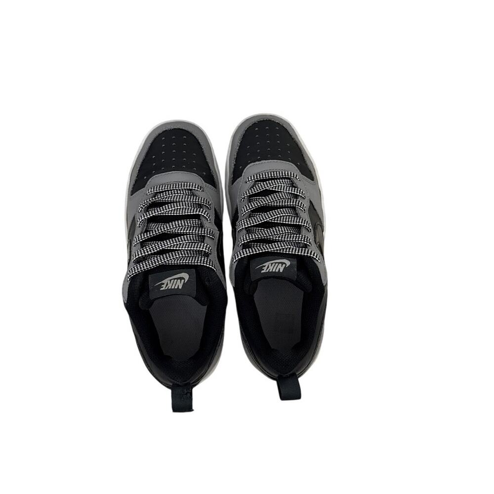 Nike Shoes Court Borough Low Anthracite Stadium Grey Black Sneakers Size Youth 5 - Picture 5 of 6